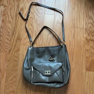 Like New! DVF purse with removable clutch